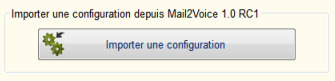 Reglages ImportConfig v1.0